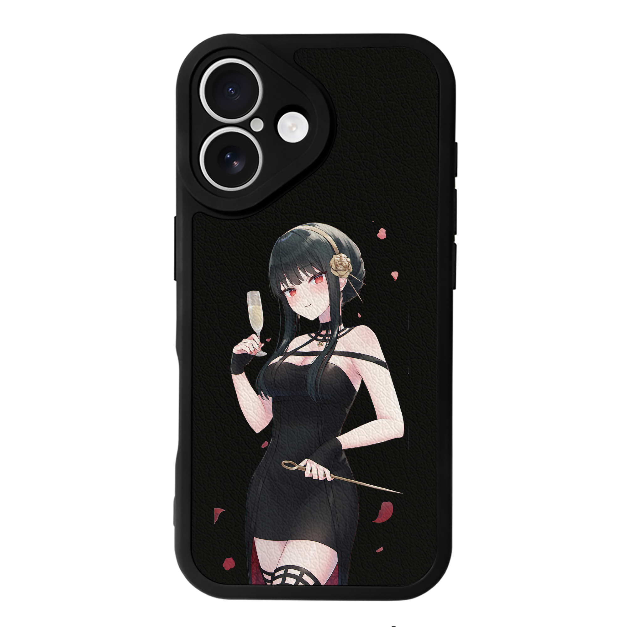 （画像用） SPY×FAMILY间谍家家酒 【iPhone 16シリーズ対応】シリコンスマホケース（レザー調） 材質：シリコン